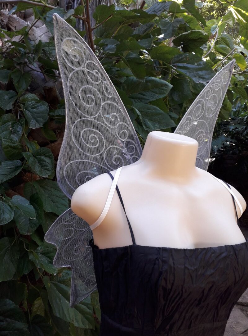 Silver Childrens fairy wings