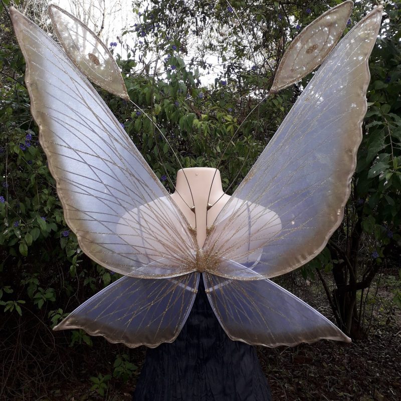 Large Chrysalis fairy wings for adults