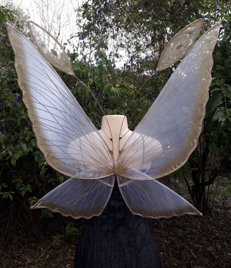 Large Chrysalis fairy wings for adults