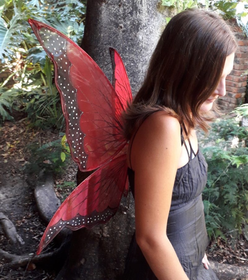 amanita butterfly fairy wings