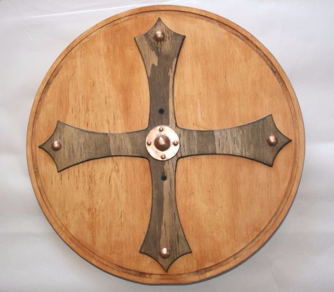 wooden viking shield for children