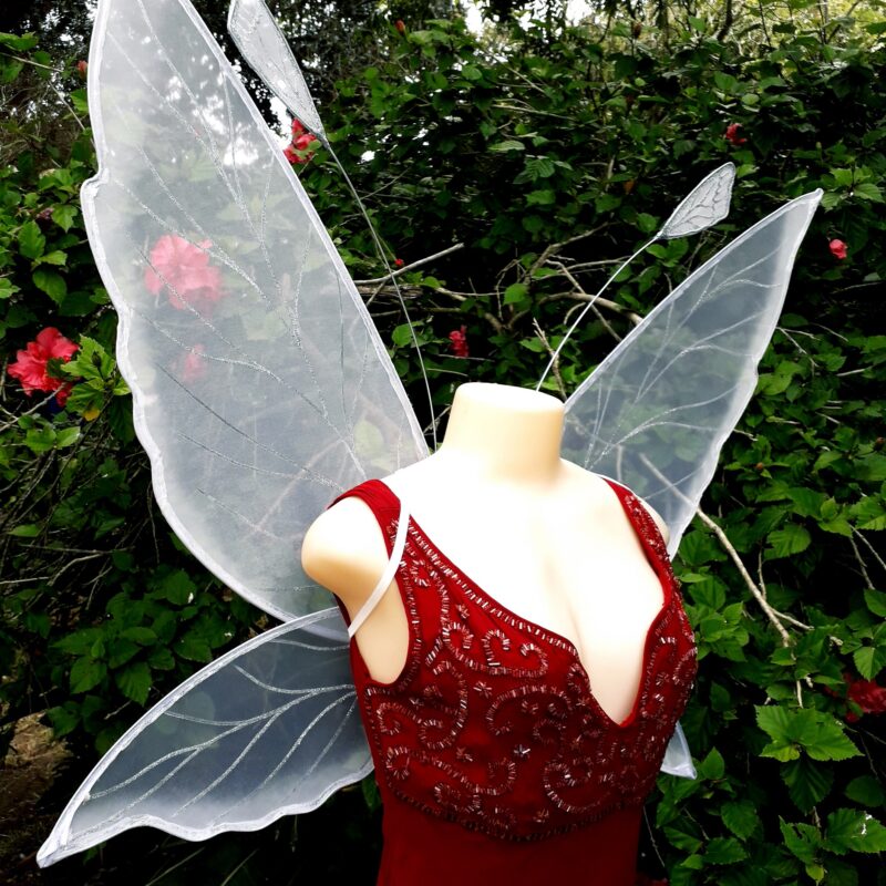Large White Fairy Wings for Adults - Lumina Fairy wings