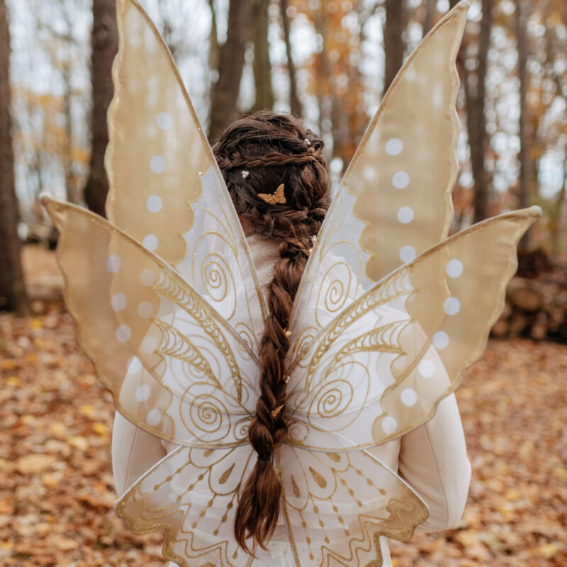 adult fairy wings realistic gold fairy wings