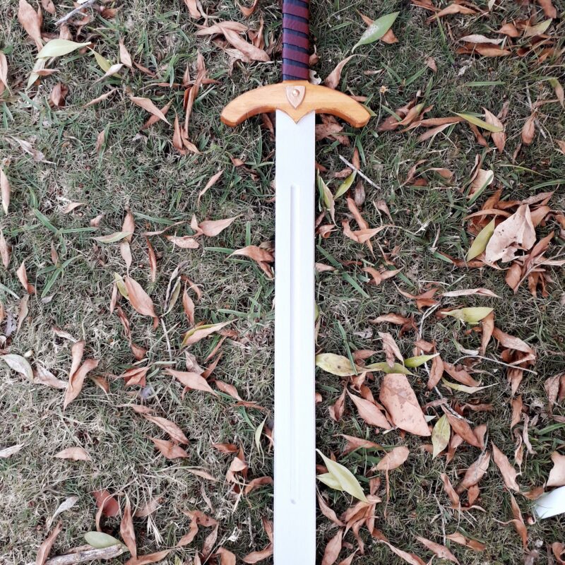 Wooden Medieval Knights Crusader Sword toy for children kids